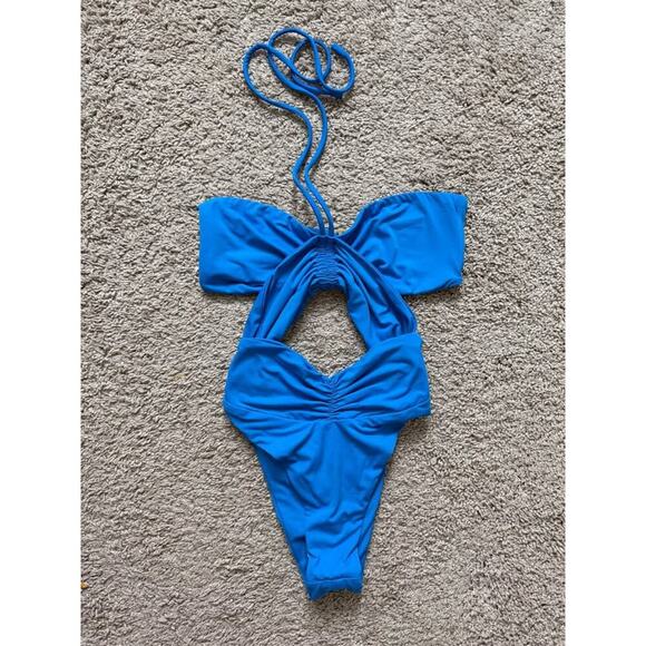 Riot‎ Swim NWOT Women’s Phoenix Halter Cutout One Piece Size XS - Picture 1 of 4